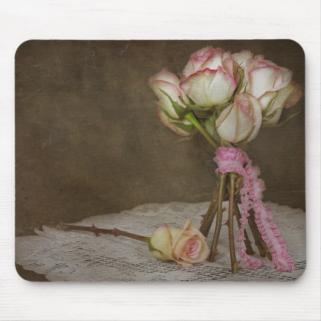 Alfombrilla De Ratón Bouquet vintage (Frente)