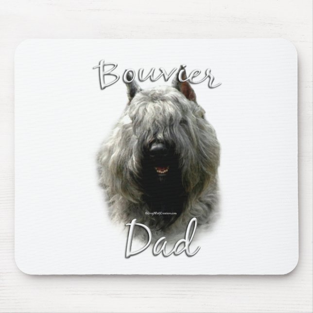 Alfombrilla De Ratón Bouvier des Flandres Dad 2 (Frente)