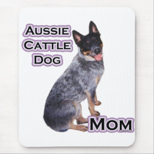 Alfombrilla De Ratón Bovinos australianos mamá 4