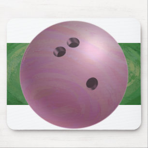 Alfombrilla De Ratón Bowling Ball Pink