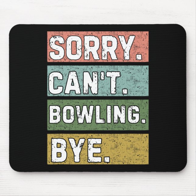 Alfombrilla De Ratón Bowling Lovers (Frente)