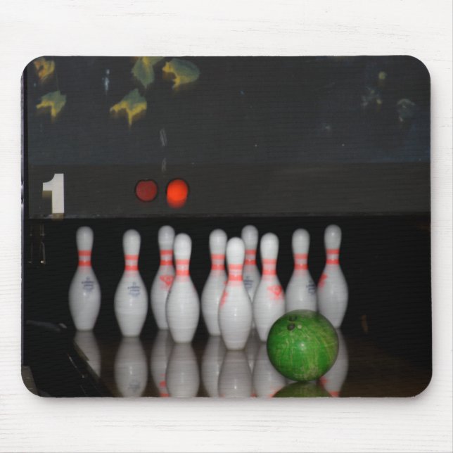 Alfombrilla De Ratón Bowling Mousepad (Frente)