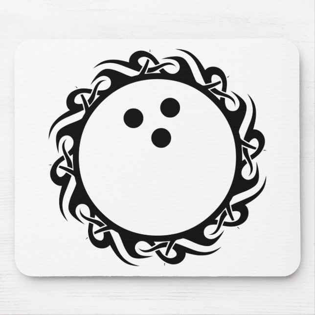 Alfombrilla De Ratón BOWLING tribal (Frente)