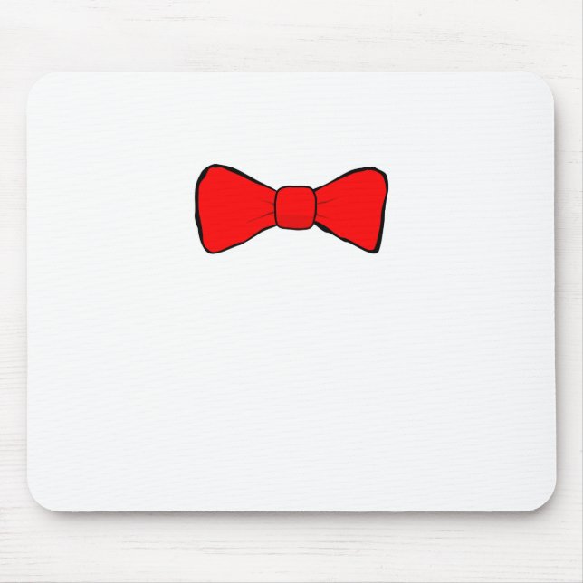 Alfombrilla De Ratón bowtie (Frente)