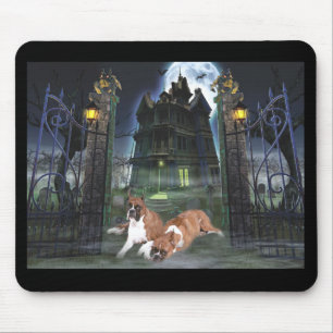 Alfombrilla De Ratón Boxeador Halloween Mousepad