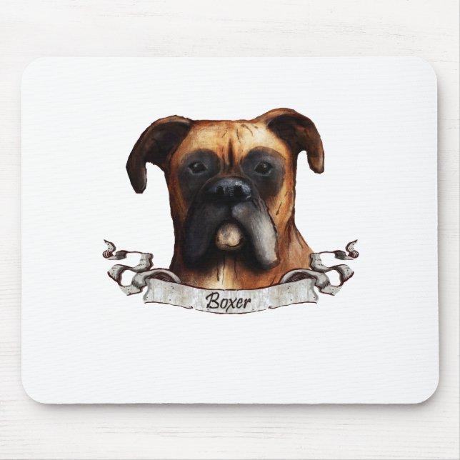 Alfombrilla De Ratón Boxeador Mousepad (Frente)