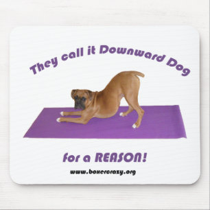 Alfombrilla De Ratón Boxeador Mousepad loco - yoga