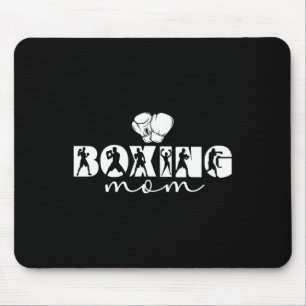 Alfombrilla De Ratón Boxeadora Mamá Boxeadora Madre Orgullosa Boxeadora