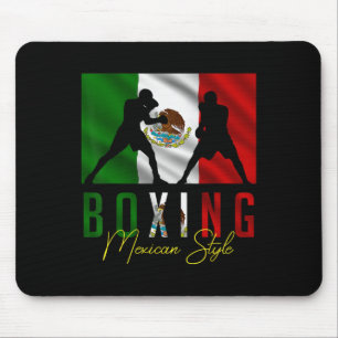 Alfombrilla De Ratón Boxeo cómico en México esparando Kickboxing Kickbo