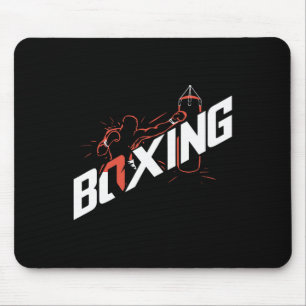 Alfombrilla De Ratón Boxeo de Puñetazos G Boxeo Kickboxing Amante del B
