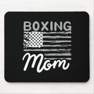 Alfombrilla De Ratón Boxeo Mamá Boxeo Madre Kickboxing Mami Mama Mot