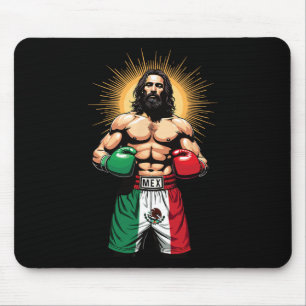 Alfombrilla De Ratón Boxeo mexicano Jesucristo Cortometrajes de boxeo