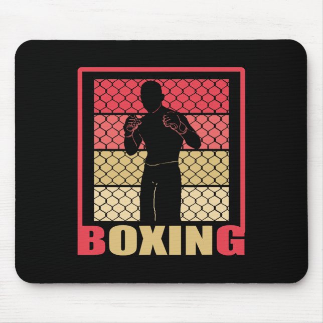 Alfombrilla De Ratón Boxeo para siempre - Ventilador de boxeo - Boxer - (Frente)
