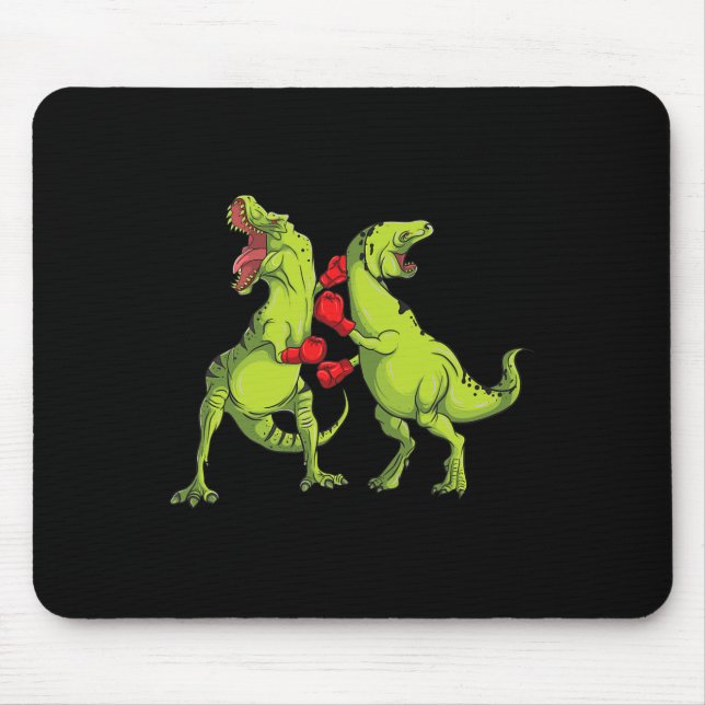 Alfombrilla De Ratón Boxeo T-Rex (Frente)