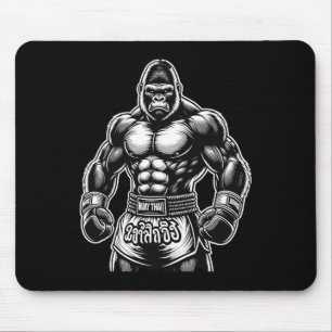 Alfombrilla De Ratón Boxeo Tailandés y Kickboxing - Muay Thai Gorilla 