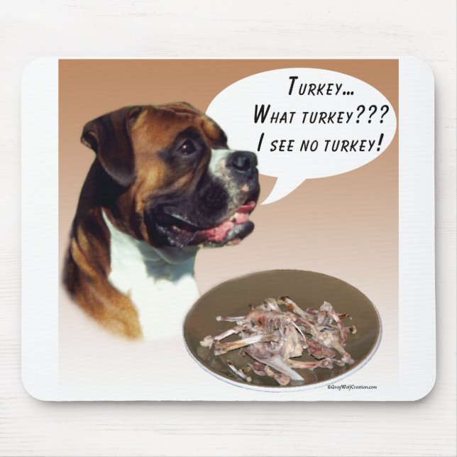 Alfombrilla De Ratón Boxer Turquía (Frente)