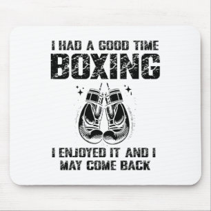 Alfombrilla De Ratón Boxing Day Love Boxing Entrenador de entrenamiento