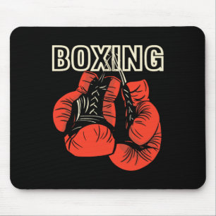 Alfombrilla De Ratón Boxing Design Boxing Glove Martial Artists