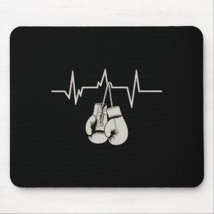 Alfombrilla De Ratón Boxing Heartbeat Boxing Guantes de entrenamiento d