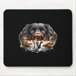 Alfombrilla De Ratón Boykin Perro Español Con Patos Mallard Cazando Pat