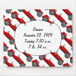 Alfombrilla De Ratón Boys Room Classic Car Gifts Sweet Red Retro Car