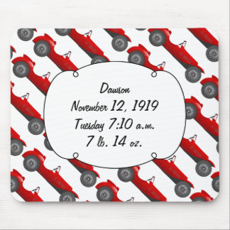 Alfombrilla De Ratón Boys Room Classic Car Gifts Sweet Red Retro Car