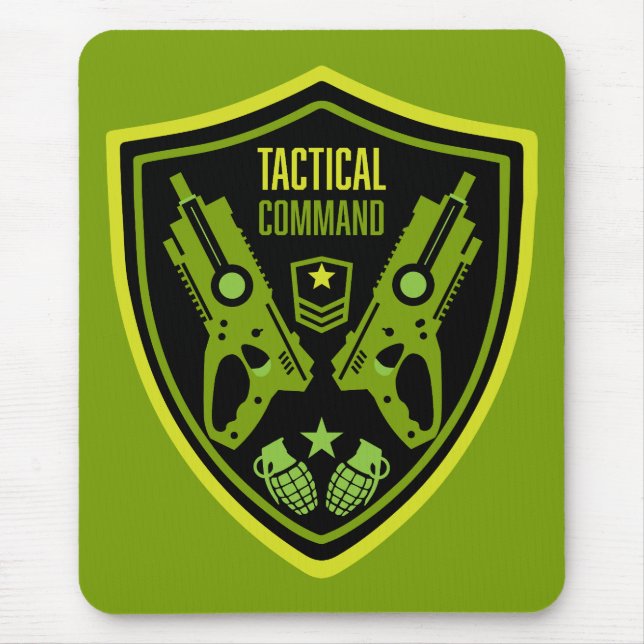 Alfombrilla De Ratón Boys Toy Dart Gun Battle (Frente)