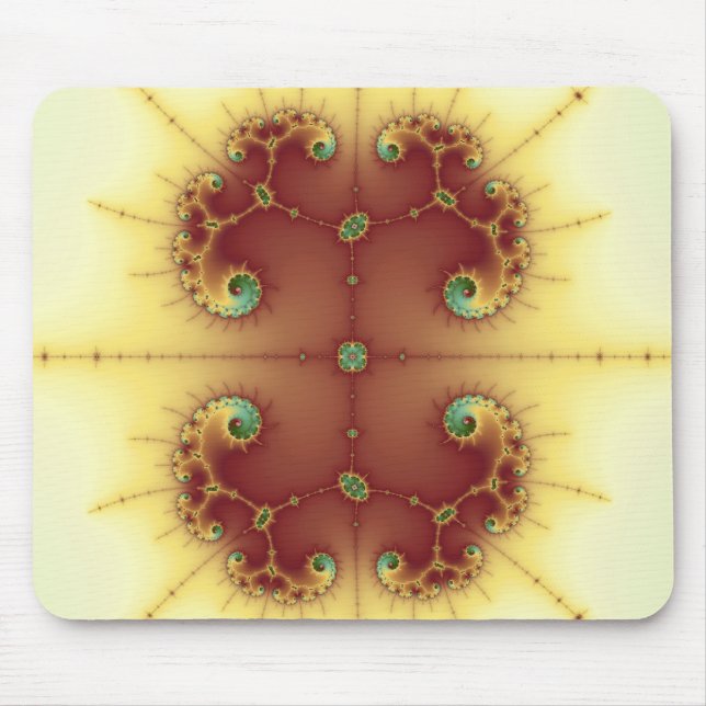 Alfombrilla De Ratón Brain - Fractal Mousepad (Frente)