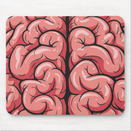 Alfombrilla De Ratón Brain Pattern Mousepad