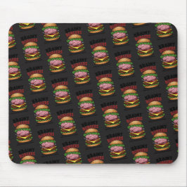 Alfombrilla De Ratón Brainy Burgers Mousepad