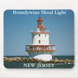 Alfombrilla De Ratón Brandywine Shoal Light, New Jersey Mousepad