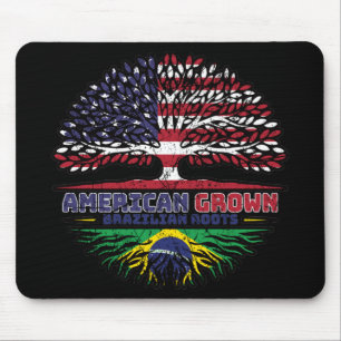 Alfombrilla De Ratón Brasil Estados Unidos Estados Unidos Estados Unido