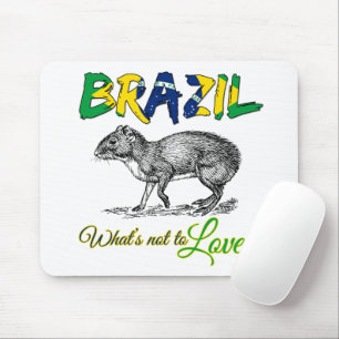 Alfombrilla De Ratón Brasil - Qué no quiere la cita de Brasil