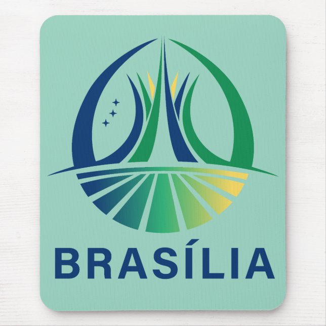 Alfombrilla De Ratón Brasilia Brazil Capital (Frente)