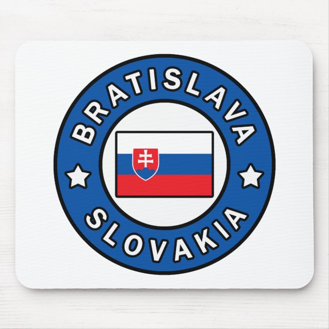 Alfombrilla De Ratón Bratislava Eslovaquia (Frente)