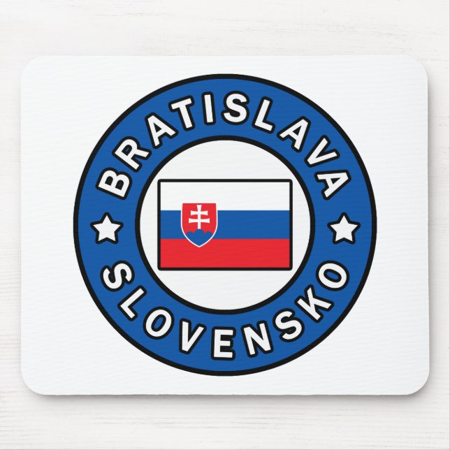 Alfombrilla De Ratón Bratislava Slovensko (Frente)
