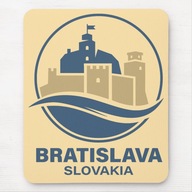 Alfombrilla De Ratón Bratislave Slovakia Europe (Frente)