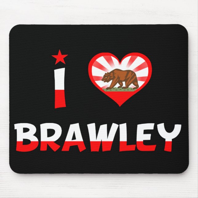 Alfombrilla De Ratón Brawley, CA (Frente)