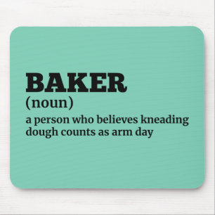 Alfombrilla De Ratón Bread Maker Funny Definition Mouse Pad