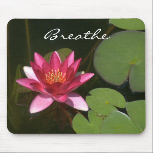 Alfombrilla De Ratón "Breathe" Pink Lotus Blossom MousePad