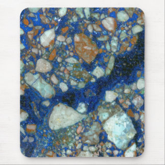 Alfombrilla De Ratón Brecha de la malaquita del Azurite