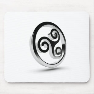 Alfombrilla de ratón Bretaña, Triskell Bretón