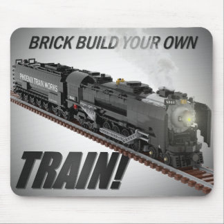 Alfombrilla De Ratón Brick Built Northern Locomotive Mousepad