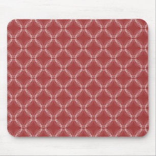 Alfombrilla De Ratón Brick Red Uptown Elegance Mousepad