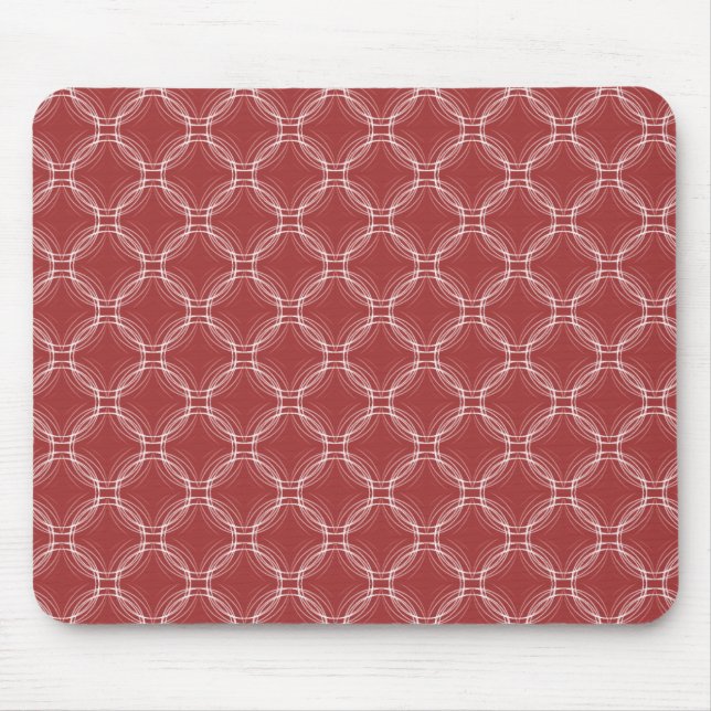 Alfombrilla De Ratón Brick Red Uptown Elegance Mousepad (Frente)