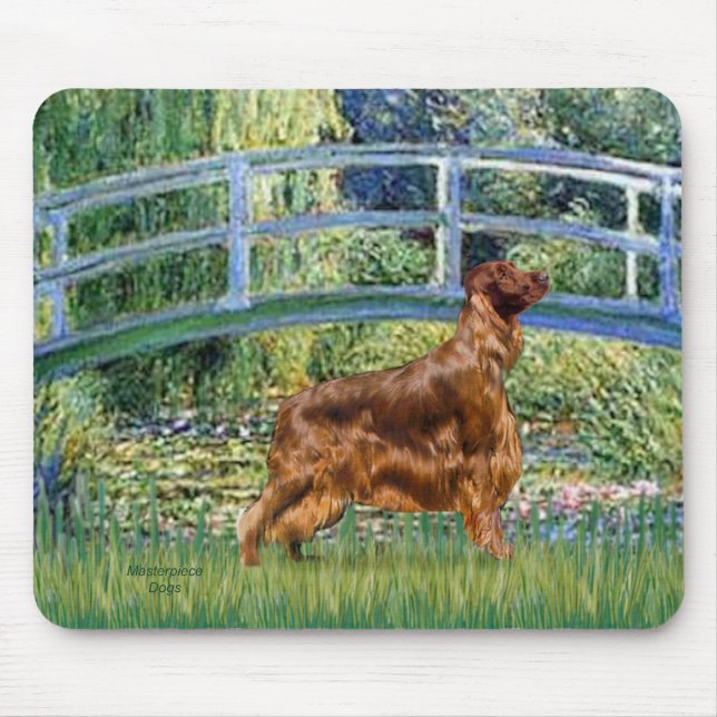 Alfombrilla De Ratón Bridge - Irish Setter 3 (Frente)