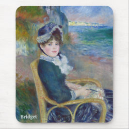 Alfombrilla De Ratón BRIDGET ~ By the Seashore ~ Auguste RENOIR 1883 ~