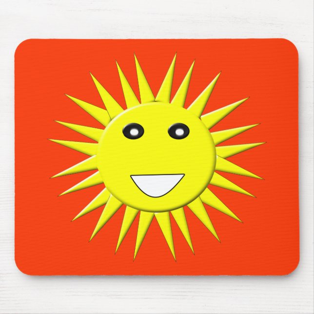 Alfombrilla De Ratón Bright Sunshine Mousepad (Frente)