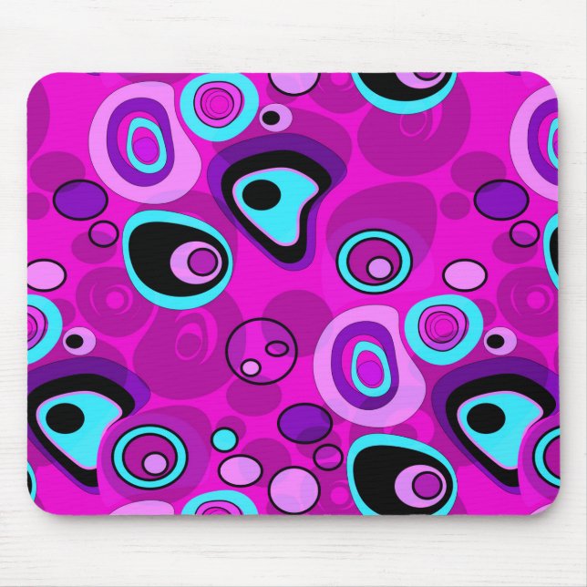 Alfombrilla De Ratón Brillante, abstracto (Frente)