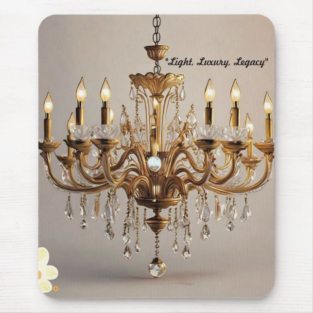 Alfombrilla De Ratón "Brillante cristalino" (Frente)